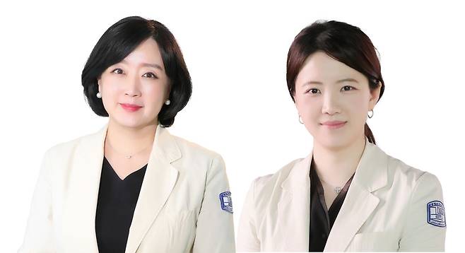 이비인후과 박시내 교수(왼쪽), 이찬미 임상강사./사진=서울성모병원 제공