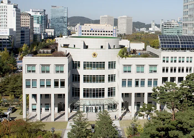 대전시의회 전경. 대전시의회 제공
