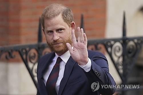 해리 왕자. AP 연합뉴스 자료사진