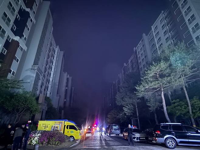화재 현장. 세종시 제공