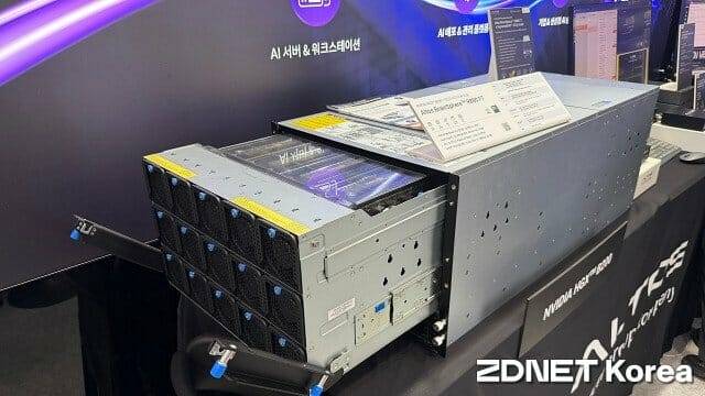 알토스 브레인스피어 R880 F7. (사진=지디넷코리아)