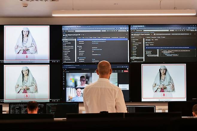 지난 2025년 9월 17일 알바니아에서 세계 최초의 AI 장관 '디엘라'가 공공조달부 장관에 임명됐다. AP=연합뉴스