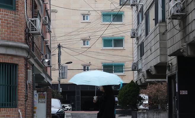 서울 성북구 한 빌라 모습. /연합뉴스