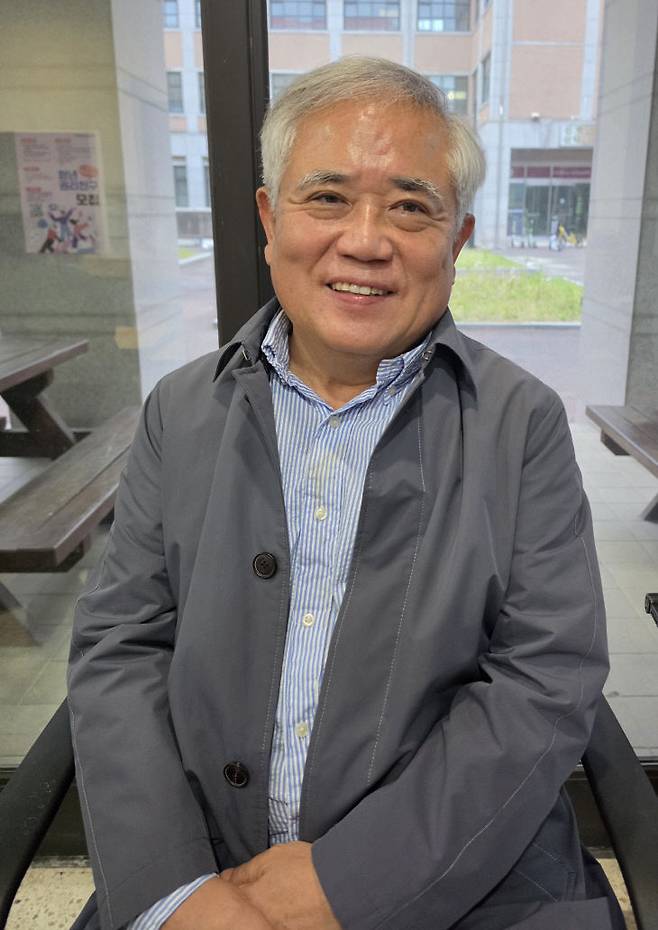김영수 한국사마천학회 이사장이 본보와 인터뷰하고 있다. 사진=한성일 기자
