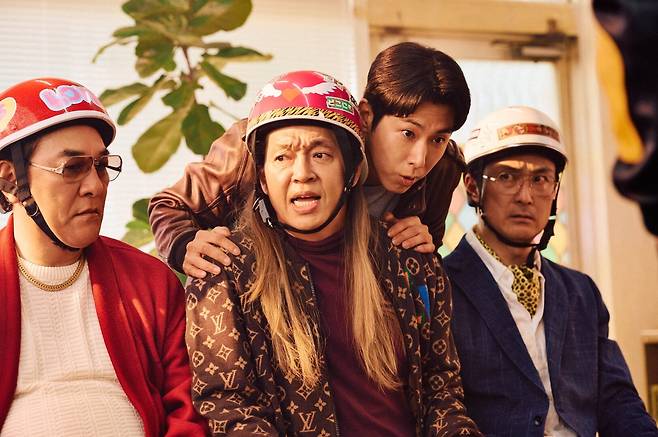 5월 말 일본 개봉 예정인 일본판 '범죄도시' 스틸컷. /카도카와