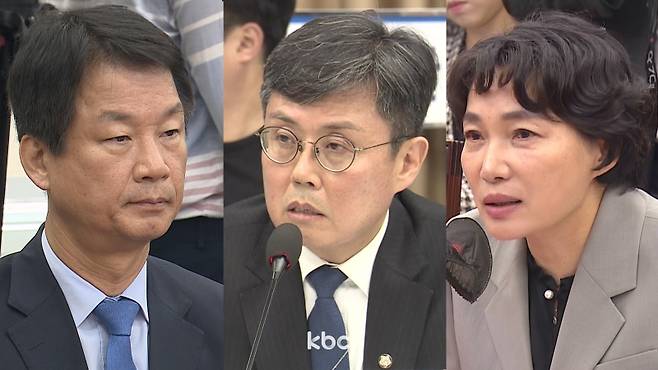 ▲ (왼쪽부터) 더불어민주당 박균택 의원·안도걸 의원·서미화 의원