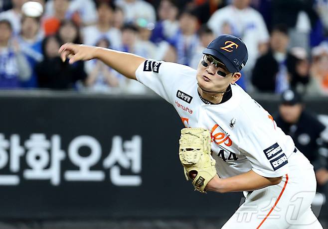 한화 김서현.ⓒ 뉴스1 김기남 기자