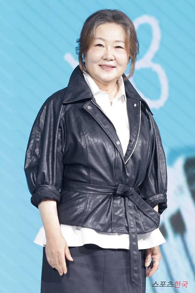 넷플릭스 시리즈 '원더풀스' 제작발표회에 참석한 배우 김해숙. 2026.5.12 ⓒ이혜영 기자 lhy@hankooki.com