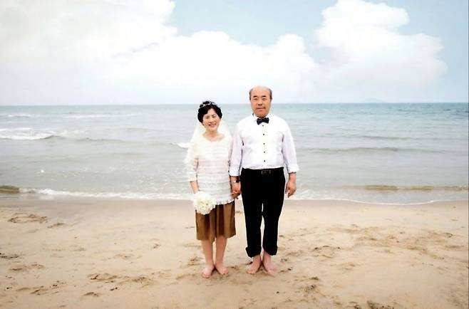 기증자 김용분씨(왼쪽)와 남편 오지환씨. 한국장기조직기증원