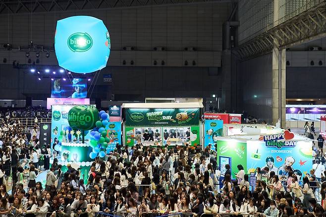 K콘 재팬 2026 CJ제일제당 비비고 부스 전경. /CJ제일제당 제공