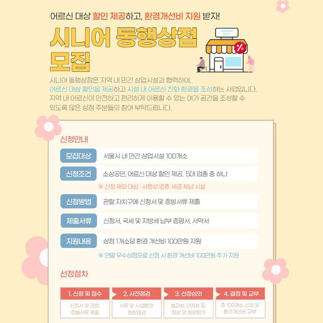 영등포구 시니어 동행상정 홍보 포스터. 영등포구청 제공