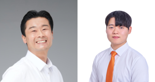 춘천시의원 진보당 김병혁 예비후보(사진 왼쪽), 개혁신당 최태영 예비후보
