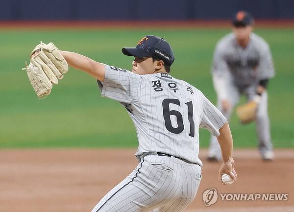 정우주. ⓒ연합뉴스