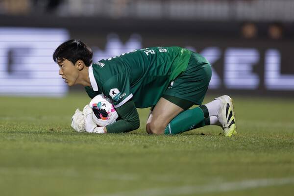 부천FC 골키퍼 김형근. /사진=한국프로축구연맹