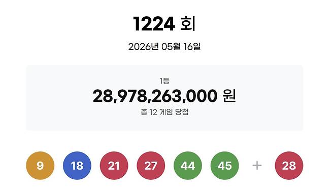 (동행복권 홈페이지)