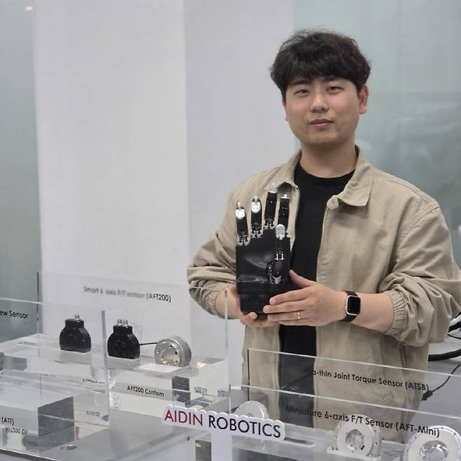 김용범 에이딘로보틱스 연구소장 (사진=신영빈 기자)