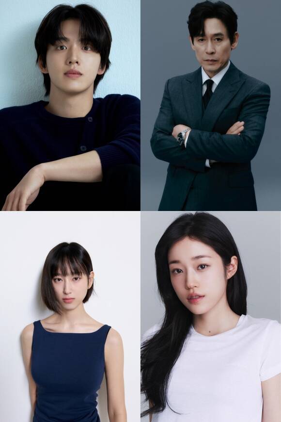배우 원규빈 설경구 노윤서 류혜영(왼쪽 위부터 시계방향)은 '무빙' 시즌2에서 새로운 얼굴로 활약할 예정이다. /각 소속사