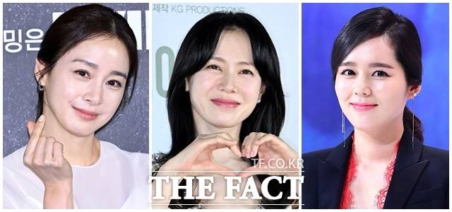 2000년대 초반, 한국 대중문화에는 유독 강렬한 존재감을 남긴 세 명의 여배우를 꼽으면, 각기 다른 분위기와 매력으로 사랑받은 손예진, 한가인, 김태희 3인을 언급한다. 사진 왼쪽부터 김태희 손예진 한가인. /더팩트 DB