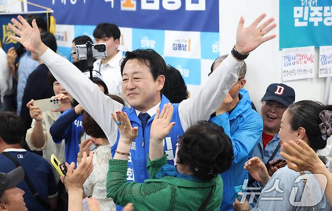 김용남 더불어민주당 경기 팽택을 국회의원 후보(공동취재). 2026.5.16 ⓒ 뉴스1 김영운 기자
