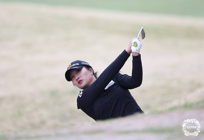 종합능력지수 1위에 올라 있는 김시현. 사진 제공=KLPGA