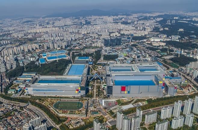 삼성전자 화성 반도체 공장 전경