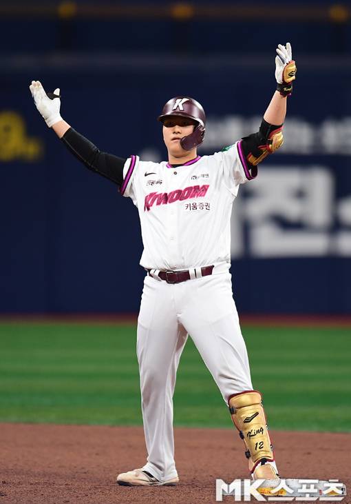 김건희는 20일 SSG전에서 홈런포를 가동했다. 사진=김재현 기자