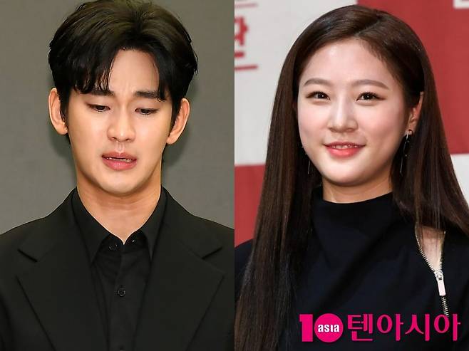 배우 김수현과 세상을 떠난 김새론. / 사진=텐아시아DB