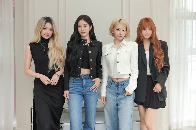 그룹 르세라핌/ 사진제공=쏘스뮤직