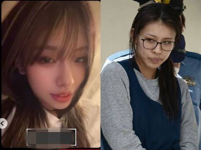 살인을 교사한 것으로 알려진 미유 씨. 그는 사건 당일에도 소셜미디어에 영상을 게시했다고 전했다. FNN