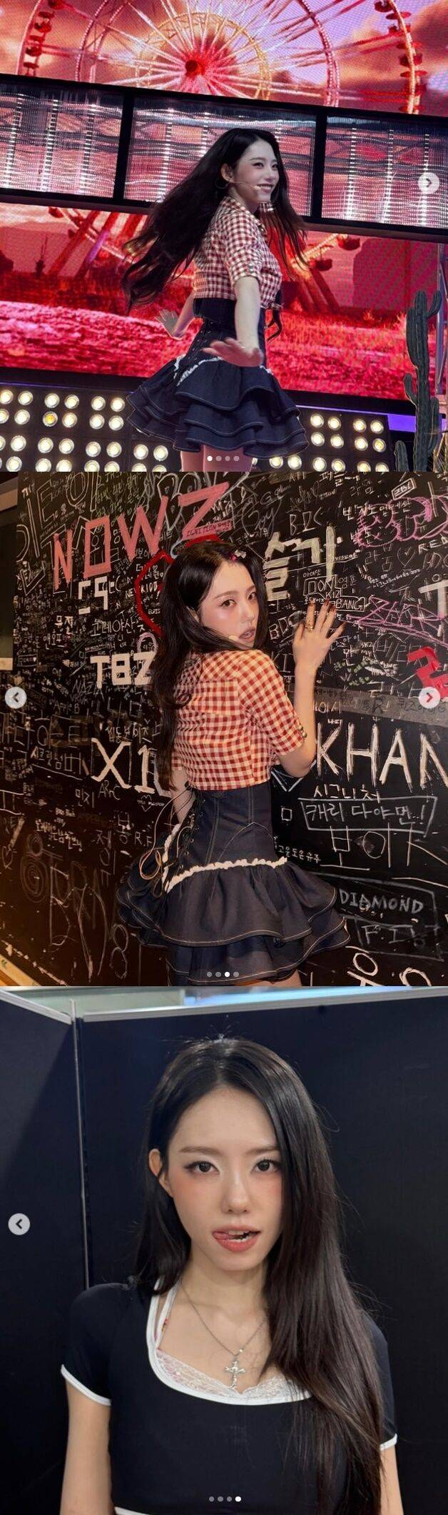 김소혜 엠카운트다운 비하인드 이미지