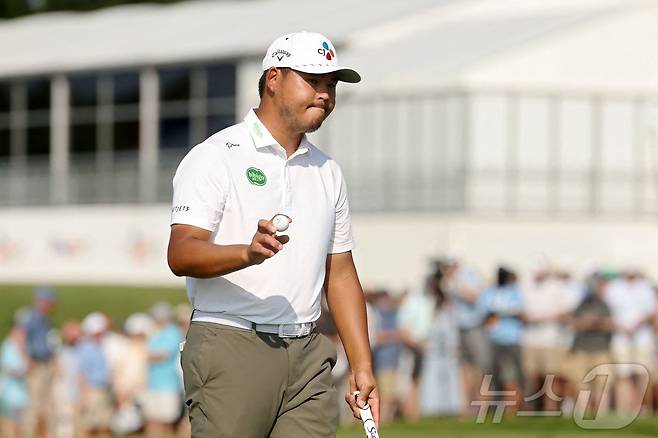 PGA 투어의 김시우. ⓒ AFP=뉴스1