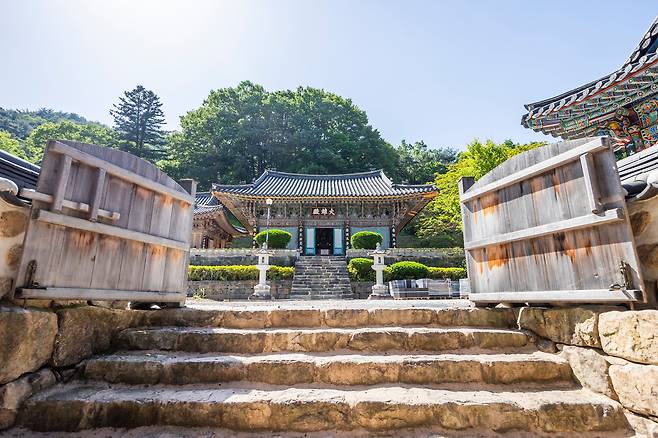 지리산 천왕봉 동북쪽 유평계곡에 있는 대원사는 우리나라 3대 비구니 참선수행 도량 중 하나다. / 이신영 영상미디어 기자