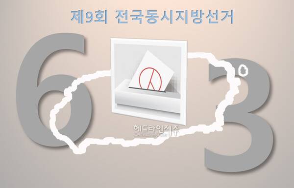 오는 6월 3일 실시되는 제9회 전국동시지방선거 제주지역 선거인 수가 56만5350명으로 최종 확정됐다. ⓒ헤드라인제주