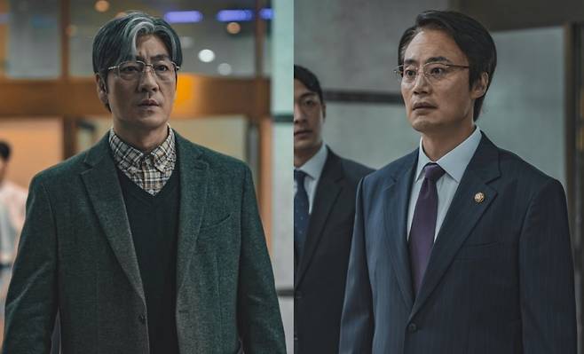 박해수, 이희준이 30년 만에 재회한다./사진제공=ENA
