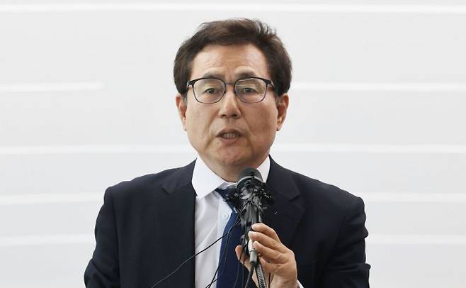한만중 서울시교육감 후보. 연합뉴스