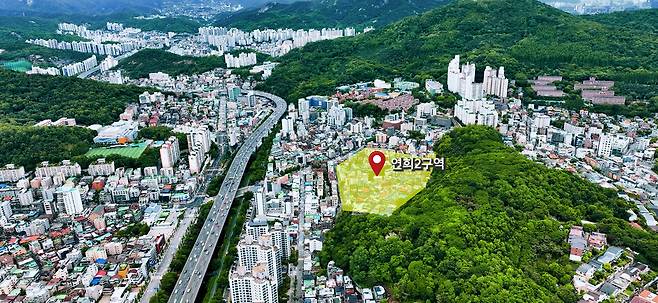 연희2구역 전경. / 사진=김현준 PD