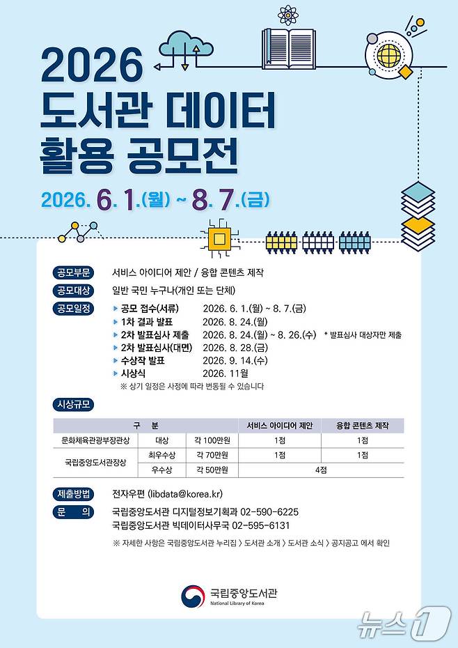 '2026 도서관 데이터 활용 공모전'