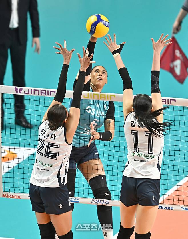 V리그 대표 아포짓 스파이커 GS칼텍스 실바. 장충 | 최승섭기자 thunder@sportsseoul.com
