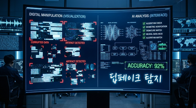 정부가 'AI 딥페이크 탐지 모델'을 이번 6·3 지방선거에 본격 투입하기로 했다고 밝혔다. (사진=생성형 AI)