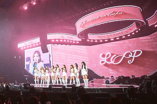 임나영·청하·김세정·정채연·김소혜·유연정·최유정·김도연·전소미 9인이 이번 활동에 참여했다. 콘서트도 9인으로 진행한다. 스윙엔터테인먼트 제공