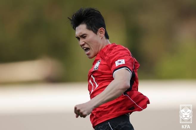 이동경. /사진=대한축구협회 제공