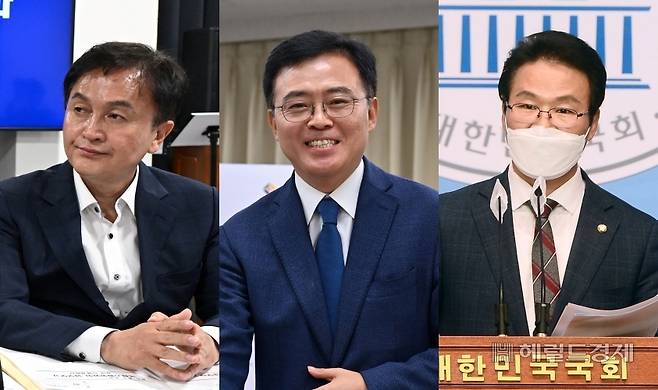 왼쪽부터 류삼영 서울 동작구청장 당선인(前총경), 진교훈 서울 강서구청장 당선인(前경찰청 차장), 김용판 대구 달서구청장 당선인(前서울경찰청장). 헤럴드경제DB