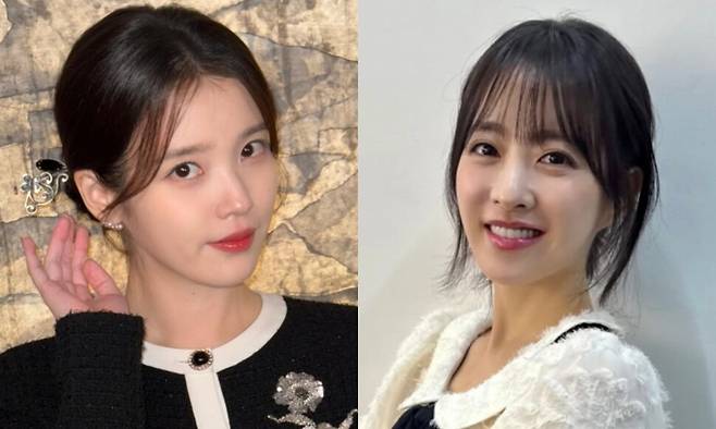 아이유·박보영 인스타그램 갈무리
