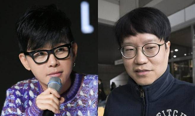 가수 이승환(왼쪽), 만화가 윤서인 (사진=연합뉴스)
