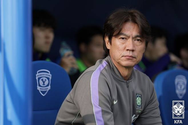 축구대표팀 홍명보 감독. ⓒ 대한축구협회