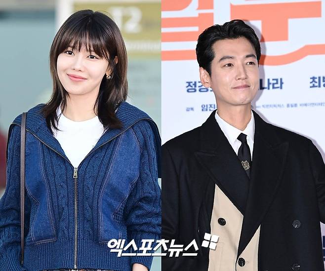 소녀시대 수영, 배우 정경호. 엑스포츠뉴스 DB.