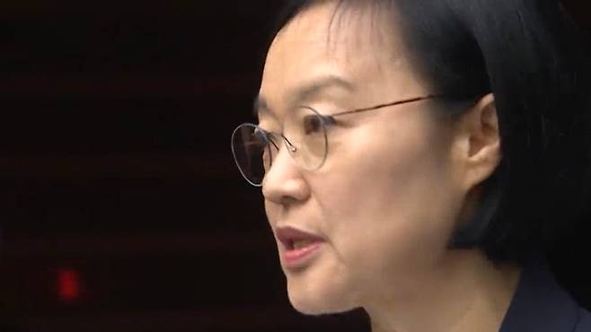 한성숙 국무총리 후보자.