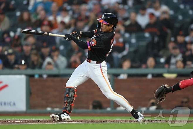 MLB 샌프란시스코 이정후. ⓒ AFP=뉴스1