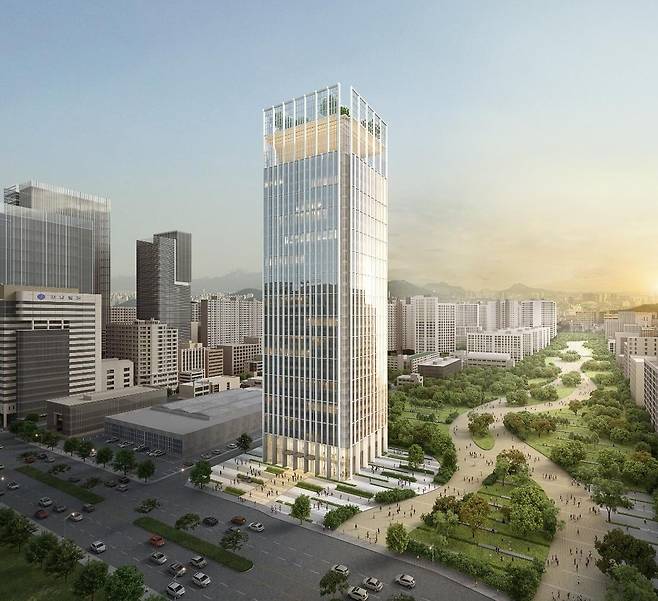 강남역 L프로젝트 조감도. 코람코 제공