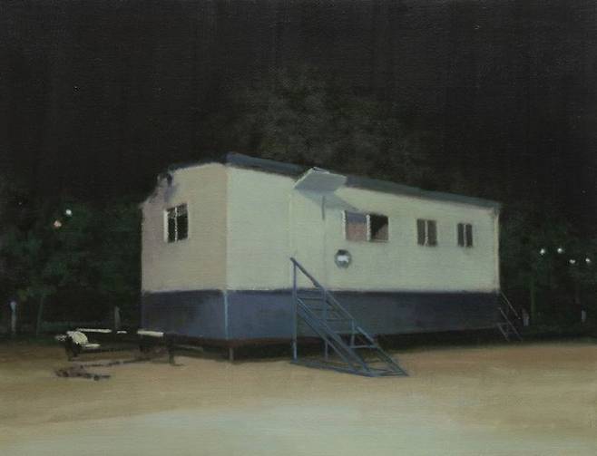 노충현 밤 2022 Oil on Canvas 80.5 x 117cm © 2GIL29 GALLERY *재판매 및 DB 금지